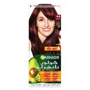 GARNIER COLOR NATURALS 4.6 BURGUNDY — NOURISHING CREAM PERMENANT HAIR COLOR 150 GM